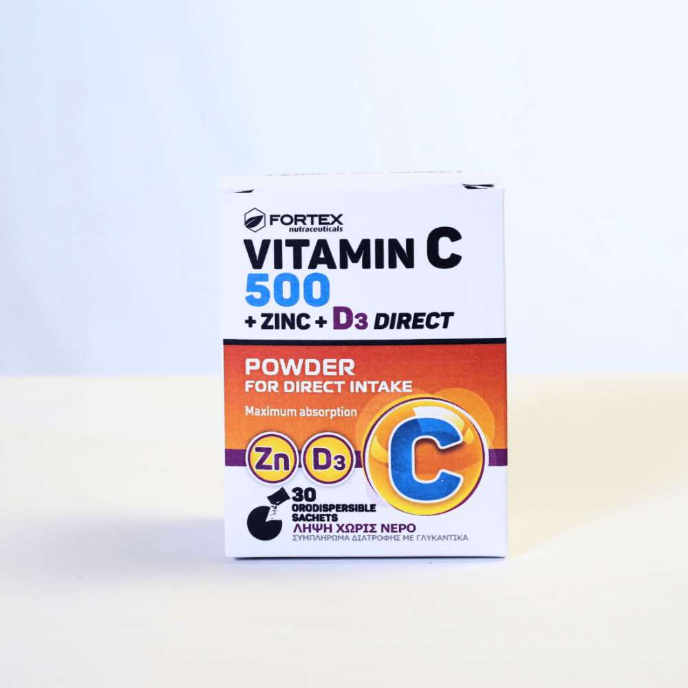 Vitamin C 500 Direct with Zinc & Vitamin D