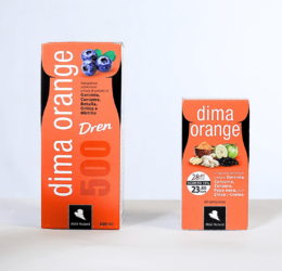 Dima Orange set [liquid+tablets] – Weight control, detoxification, appetite reduction