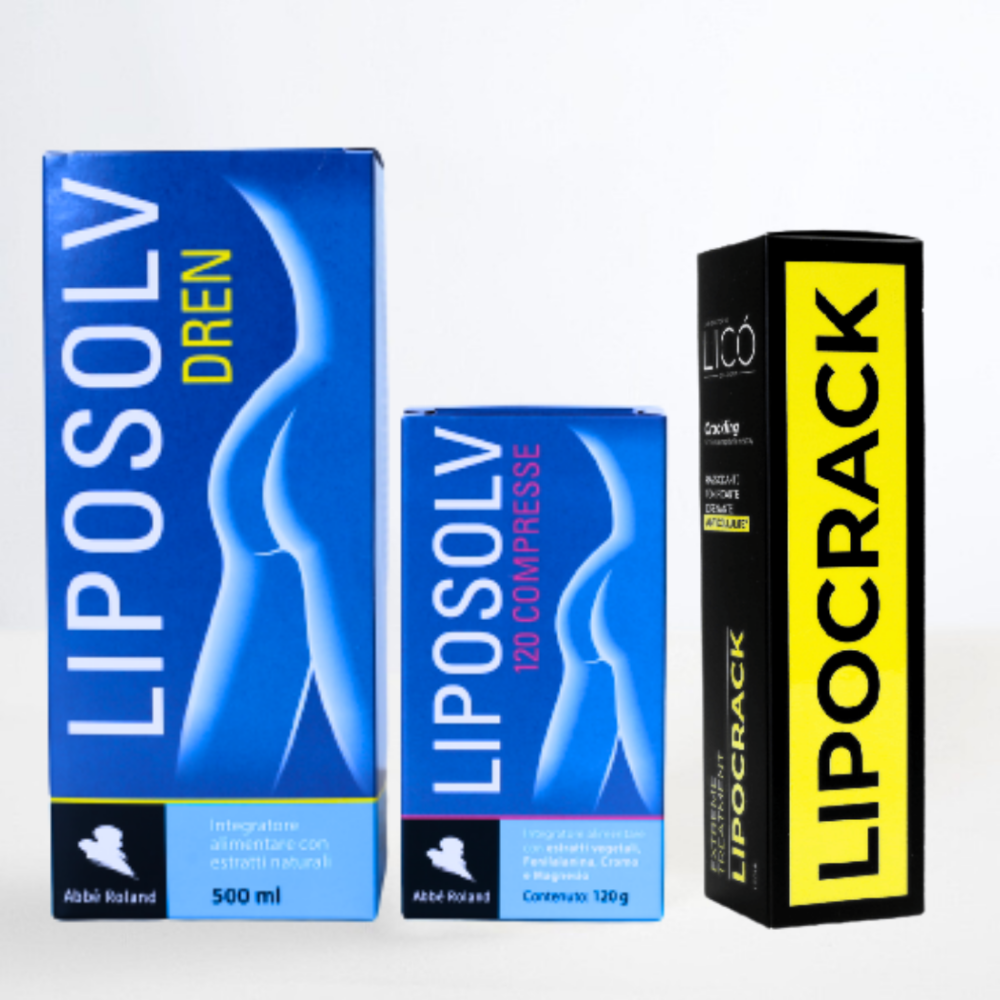 Liposolv set + Lipocrack – Aπώλεια λίπους , περιττών υγρών & Αντιμετώπιση κυτταρίτιδας